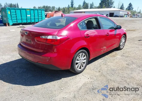 2016 Kia Forte Lx from USA, damaged, VIN KNAFX4A61G5590154